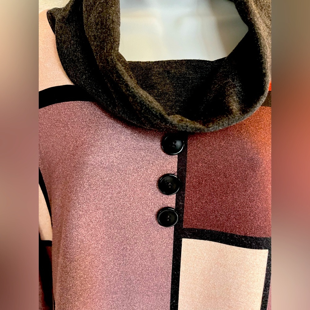 Color-Blocked Fall Shirt - Picture 4 of 7